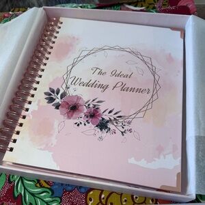 CHARMY NOW Wedding Planner Book Rose Gold